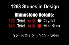 Chapter with Custom Age and Year Rhinestone SVG Template Product Image 3