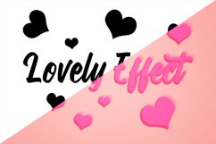 Lovely Text Effect for Photoshop Product Image 2