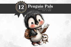 Baby Penguin Pals in Jobs Clipart Set Product Image 7