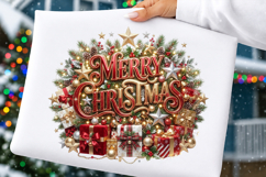 Merry Christmas Sublimation Png Product Image 6