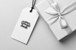 Gift Tag Mockup, Tag Mockup, Favor Tag Mockup, jpg Mockup Product Image 1