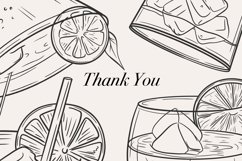 25 Cocktails Procreate Stamps Product Image 5