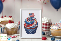4th of July Clipart, Independence Day Graphics, American PNG Product Image 6