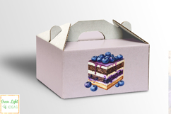 Blueberries Cakes Clipart, Blueberries Desserts Graphics Product Image 6