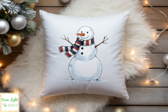 Watercolor Cozy Winter Cabin Clipart, Snowy Winter Graphics Product Image 6