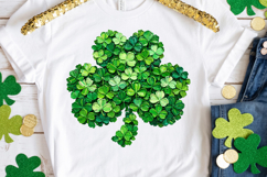 Shamrock png | Faux Painted St Patricks Day Clover Product Image 4