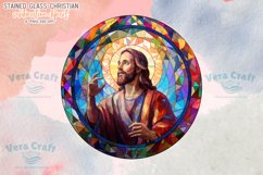 Stained Glass Christian Sublimation Clipart Product Image 7