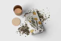 Dandelion hand-drawn wildflowers pattern collection Product Image 6