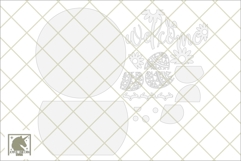 Easter Eggs Welcome Sign SVG | Easter Floral Sign SVG Product Image 2