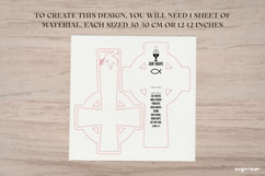 First Communion Crosses SVG Bundle | Custom Name Cross Product Image 7