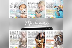 60 Procreate Underwater Animals Stamp Brushes Product Image 11