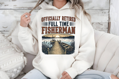 Retired Fisherman PNG, Funny Fishing Sublimation Design Product Image 6