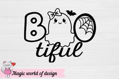 Boo - tiful SVG Cut Files Design for BABY Shirt Product Image 3