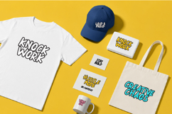 KNOCKWORK - Comic SVG Color Font Product Image 6