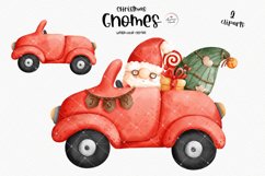 Christmas Gnome Clipart, Christmas Clipart Product Image 4