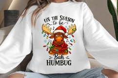 Christmas moose png design for T-shirts Product Image 4