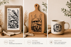 Woodland Ink Illustration Bundle Product Image 8
