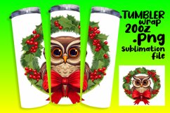 Christmas Critters Tumbler Design Product Image 1