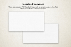 Photoshop Watercolor Brush Bundle, Photoshop Brushes ABR PSD Product Image 7