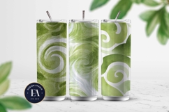 Watercolor Matcha Pattern, Green Wash Texture Product Image 2