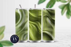 Matcha Liquid Marble, Green Abstract Swirl Digital Paper Product Image 2