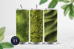 Matcha Powder Texture, Green Matcha Dust Digital Paper Product Image 2