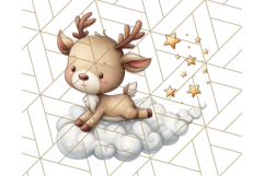Storybook Santa &amp; Friends PNG Clipart, Christmas Png Clipart Product Image 3