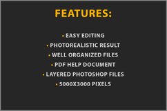 Screen Mockup in a Meeting Room Product Image 5