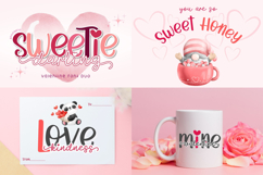 25 Romantic Heart Font Bundle Product Image 3