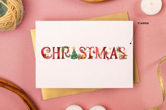 Watercolor inscriptions Christmas PNG Product Image 5