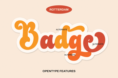 Rotterdam - Vintage Font Product Image 7