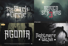 Gaming Unique Display Font Bundle Product Image 10