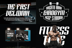 Futuristic &amp; Sport Font Bundle Product Image 3