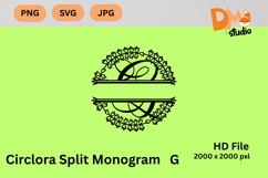 Cilclora Split Monogram Product Image 1