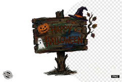 Halloween Signspot Clipart Product Image 1