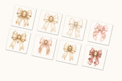 Aristocratic Bows Luxury Vintage Watercolor Bow Collection Product Image 6