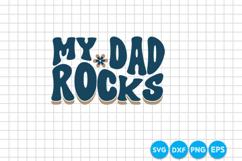 Father's day retro SVG Design, Dad Retro Product Image 7