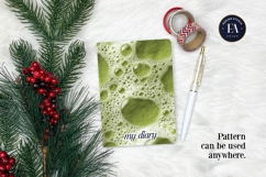 Matcha Foam Pattern, Matcha Froth Texture Digital Paper Product Image 4