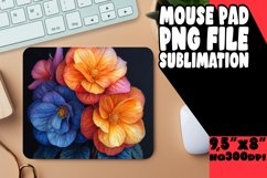 Garden Glory: Sublimation Mouse Pad Product Image 1