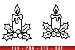 Christmas icon svg, icon png clipart, christmas outline svg Product Image 1