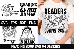 Reading Books SVG Design - The Book Is Always Better Product Image 1
