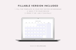 2029 Monthly Calendar with Holidays &amp; Notes, Printable Product Image 7