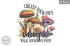 Create Your Own Magic - Boho Retro Sublimation PNG Design Product Image 1