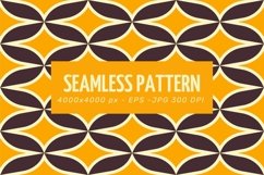 Retro vintage Mid Century Pattern 60s Product Image 1