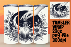 STYLISH 20oz Tumbler Template for Any Occasion , Mystic Product Image 1