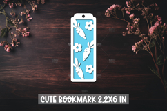 Floral Bookmarks Paper cut SVG Laser cut,Cricut,Silhouette Product Image 7