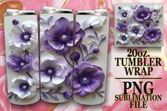 Blossoming Spring 3D Tumbler Wrap Product Image 1