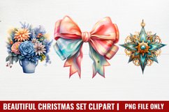 Beautiful Christmas Set Clipart Product Image 1