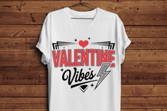 Valentine Vibes PNG | Retro Valentine Lightning Bolt PNG Product Image 4