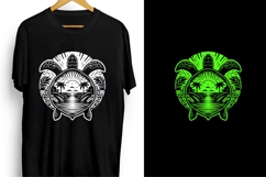 Tropical Sea Turtle Silhouette Vector Bundle Product Image 4